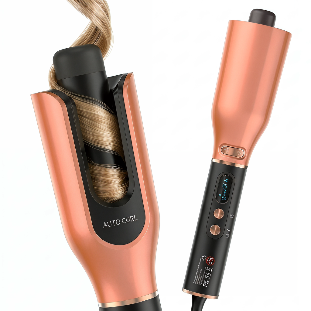 Realair BY-769 Curling Iron - Orange