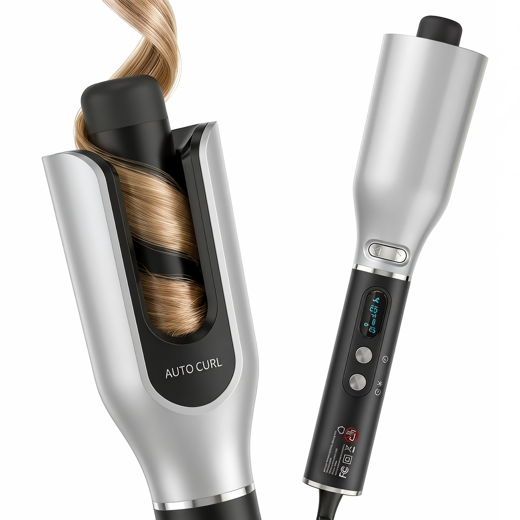 Realair BY-769 Curling Iron - Silver